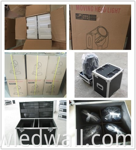 Mini 6pcs 15w mắt ong di chuyển đầu zoom led led cho DJ